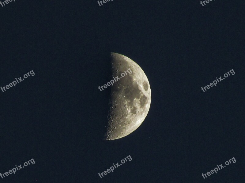 Moon Night Crater Free Photos