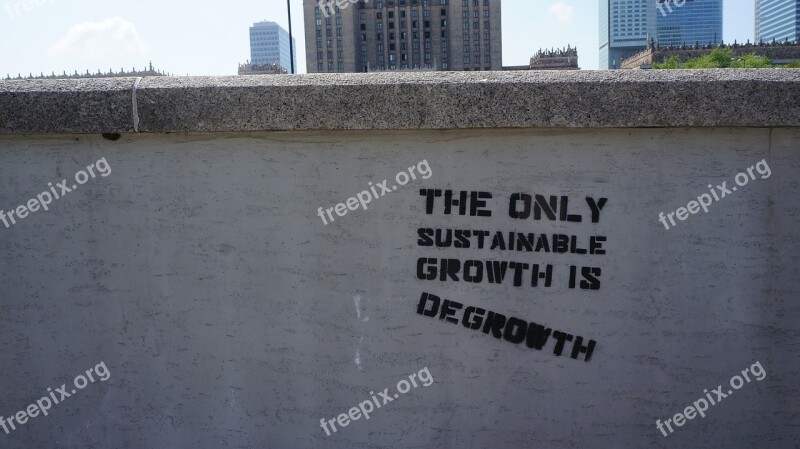 Degrowth Sustainability Growth Urbanisation Urban