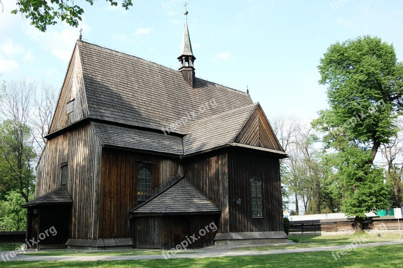 Church Wooden Church Malopolska Architecture Monument