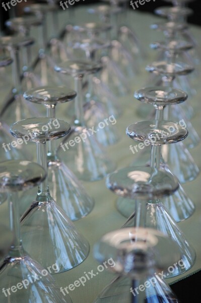 Glass Wedding Celebration Drink Tablecloth