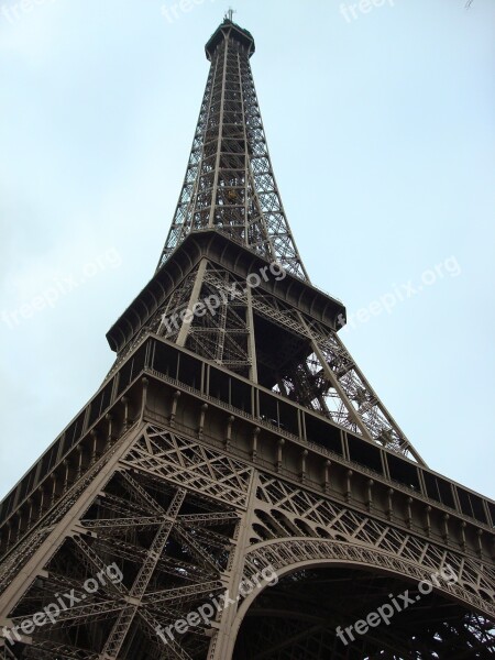 Eiffel Tower Paris France Free Photos