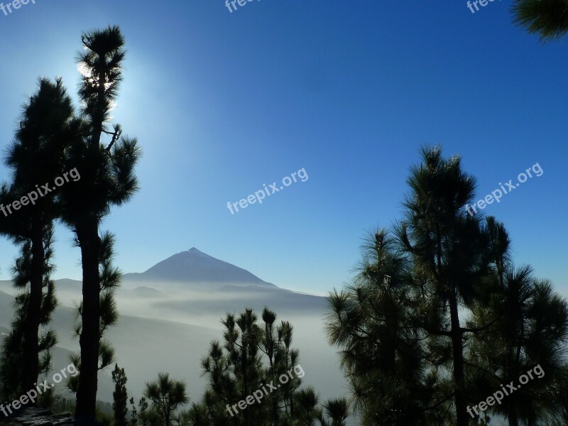 Tenerife Canary Islands Nature Landscape Teide