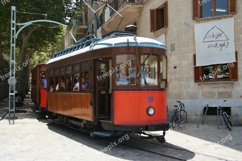 Tram Transport Tour Sa Calobra Majorca