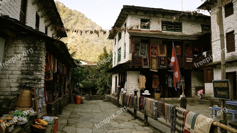 Nepal Annapurna Himalayas Trekking Hiking