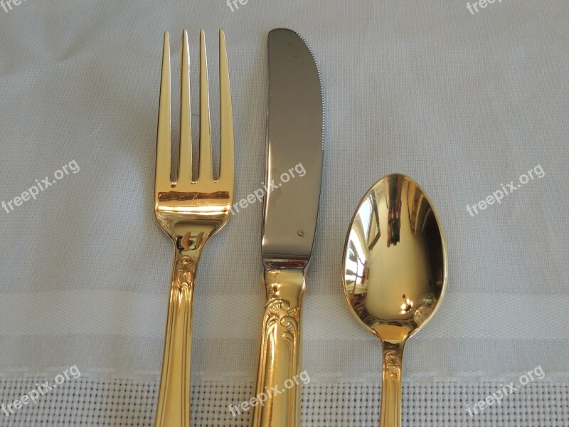 Silverware Fork Knife Cutlery Free Photos