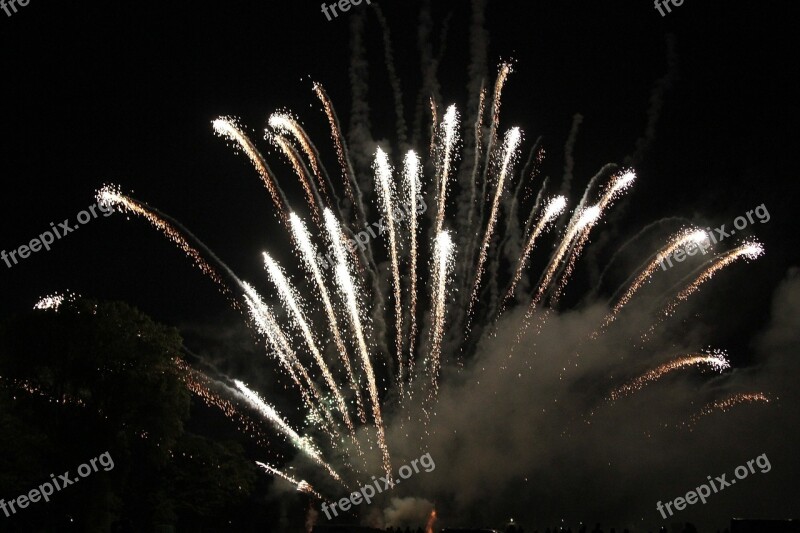 New Year's Eve Fireworks Night Free Photos