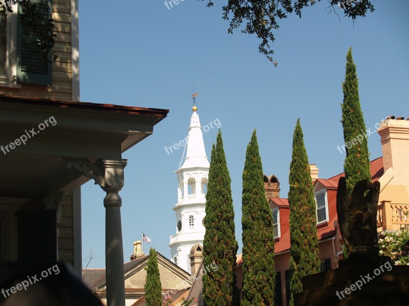 Charleston South Carolina Sky Landscape Architecture