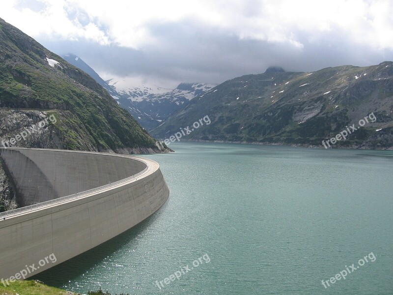 Kölnbrein Dam Dam Reservoir Lake Building