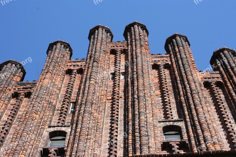 Helsingør Facade Brick Wall Free Photos