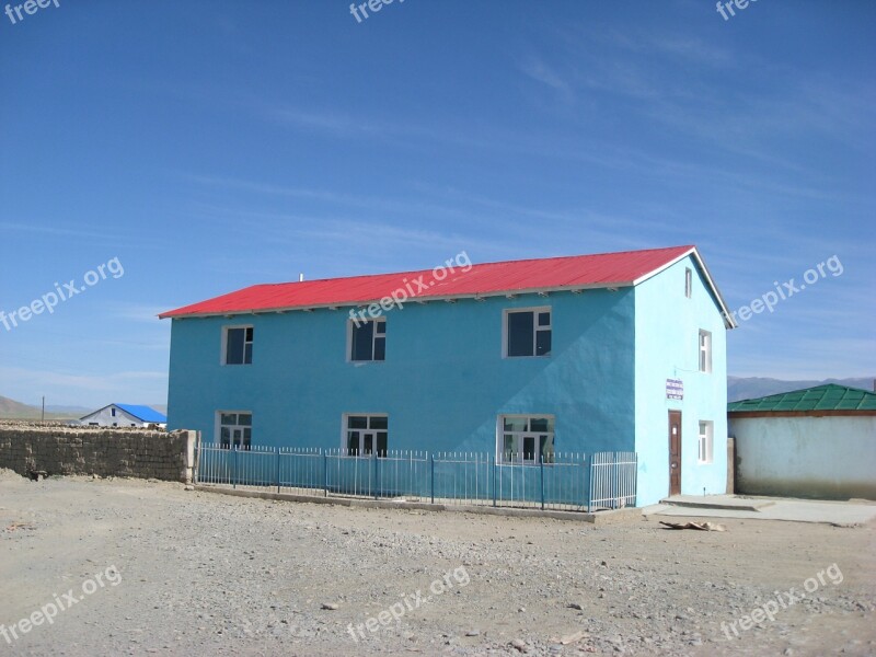 Mongolia Gobi Altai Steppe House