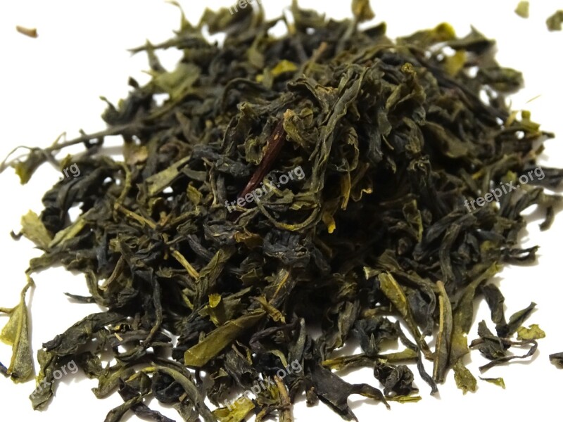 Tee Green Tea Dried Green Nature