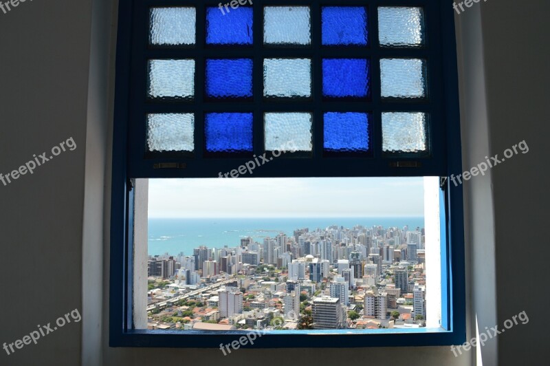 Convento Da Penha Church Colonial Window Stained Glass