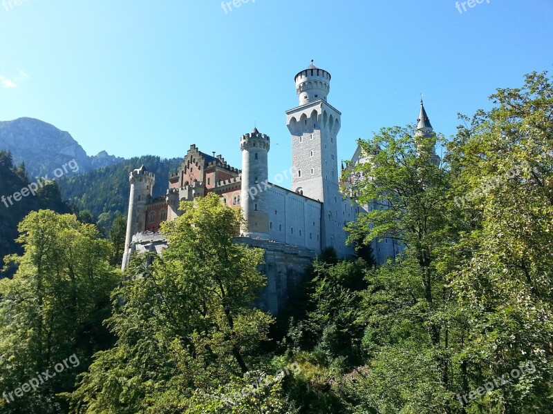 Neuschwanstein Castle Castle Neuschwanstein Germany Füssen