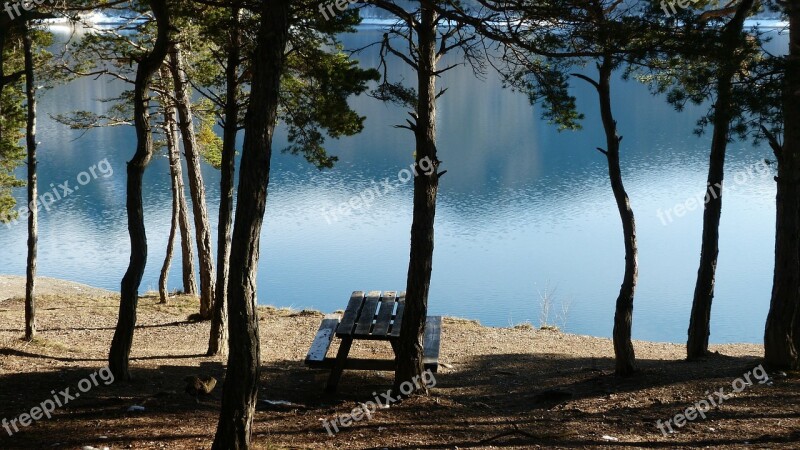 Landscapes Nature Water Lake Trees