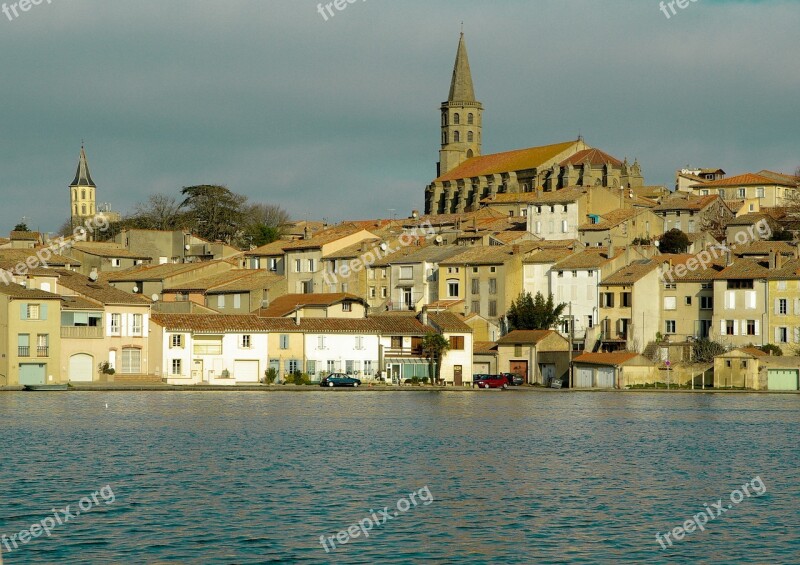 France Castelnaudary Church Medieval Town Free Photos