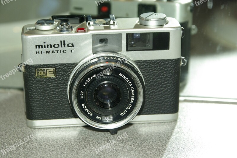 Camera Former Picture Minolta Free Photos