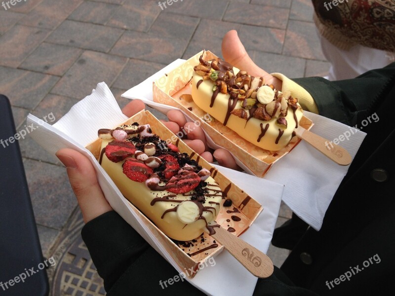 Ice Cream Food Dessert Street Sweet