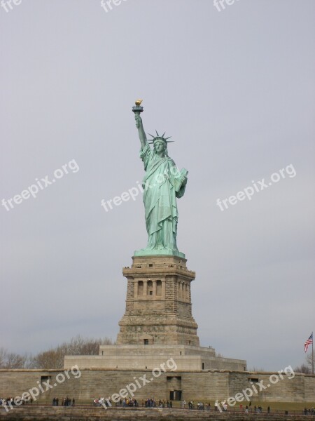 New York Statute Of Liberty Ellis Liberty Landmark