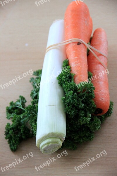 Carrots Leek Parsley Soup Greens Federal Government