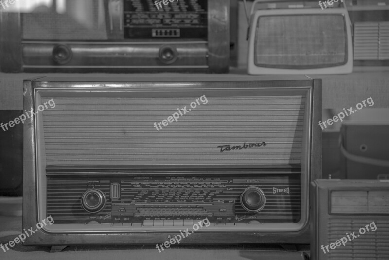 Radio Tube Radio Antique Old Speakers