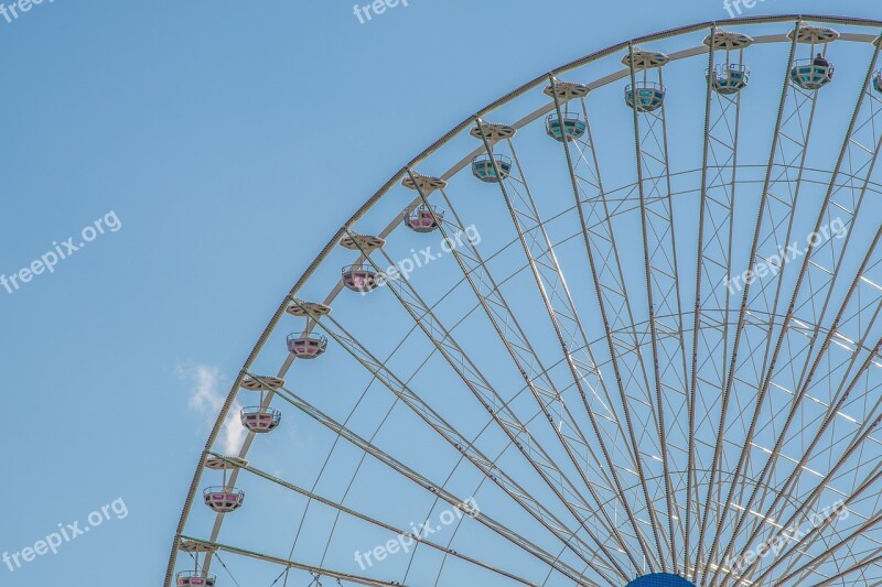 Ferris Wheel Fair Folk Festival Year Market Ride