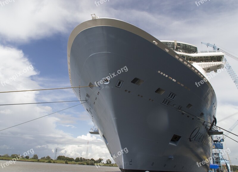 Ship Passenger Ship Quay Sea-going Vessel Cruise Ship