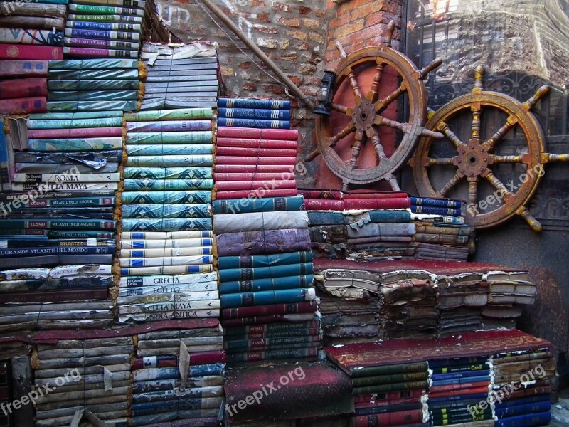 Books Bookcase Antiquariat Free Photos