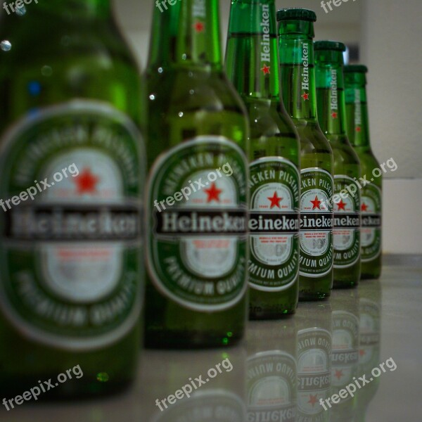 Beer Heineken Green Drink Drinking