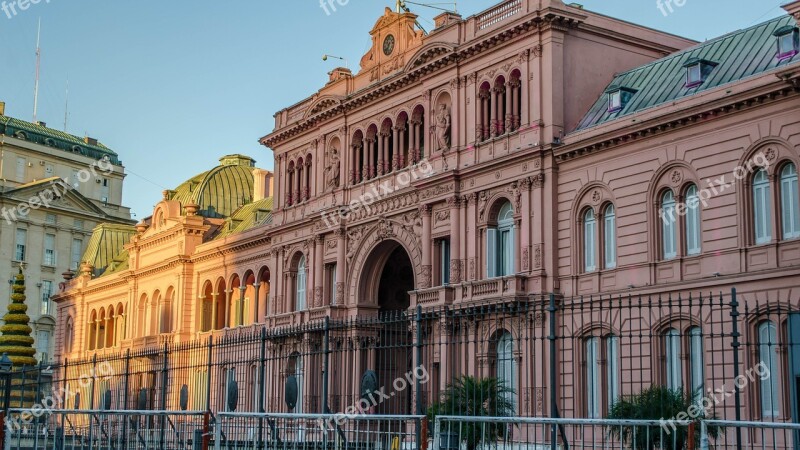 House Government House Casa Rosada Argentina Plaza De Mayo