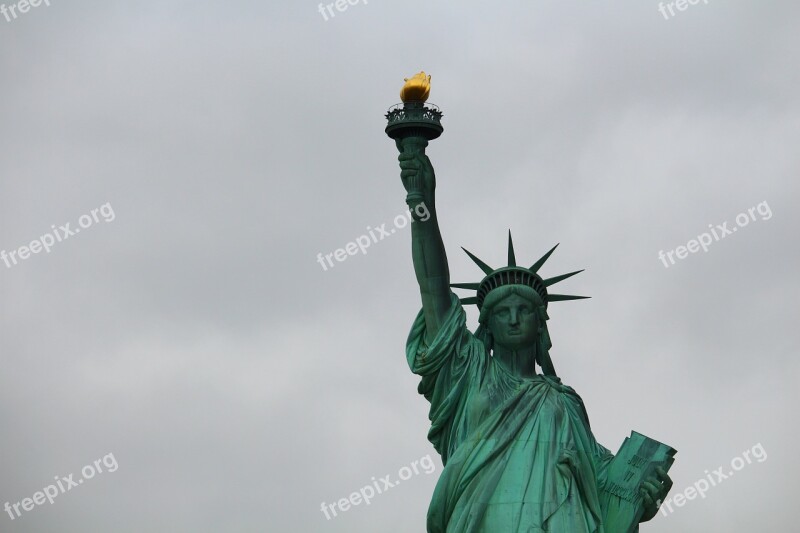 Statue Of Liberty New York Statue Manhattan Monument