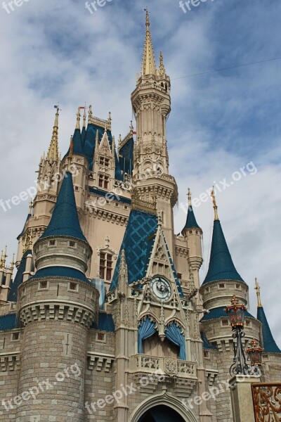 Castle Magic Kingdom Fantasy Princess Disney