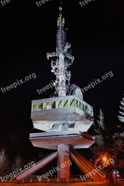 Lookout Tower Miskolc Hungary Building In The Evening Free Photos