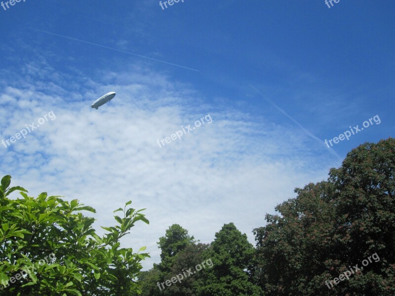 Zeppelin Sky Aircraft Float Free Photos