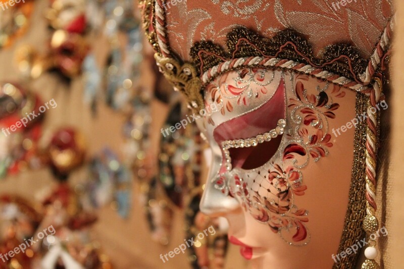 Mask Venetian Christmas Free Photos