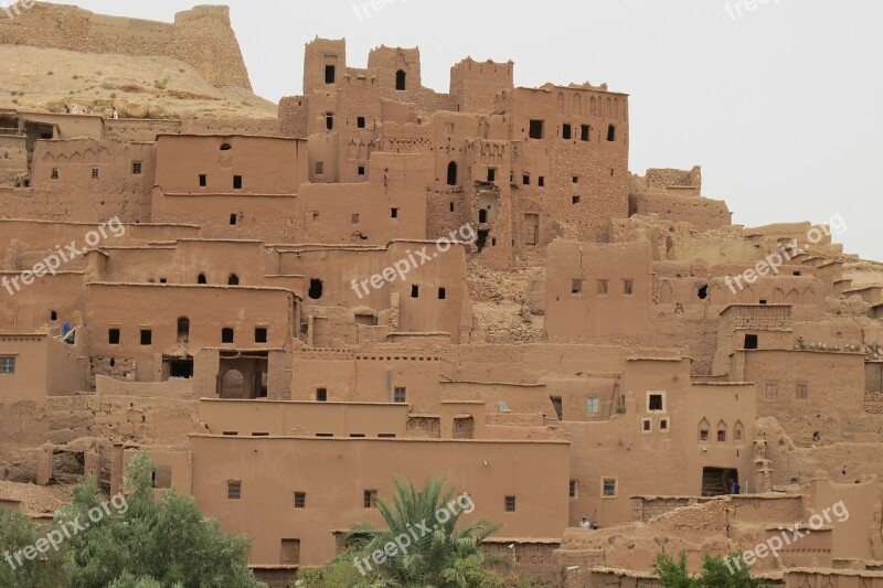 Ait Benhaddou Old Town Morocco Free Photos