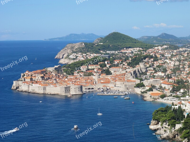 Dubrovnik Croatia City Dalmatia Free Photos