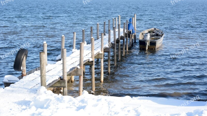 Winter Water Boat Web Jetty