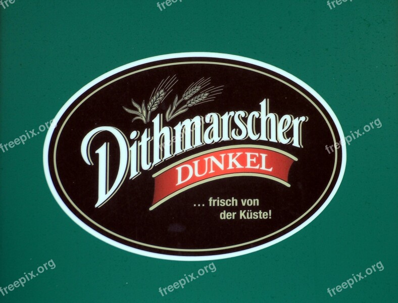 Dithmarsch Beer Dark Shield Advertising