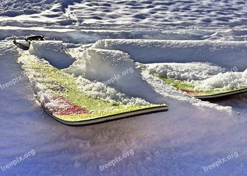 Ski Ski Jumping Snow Winter Jump