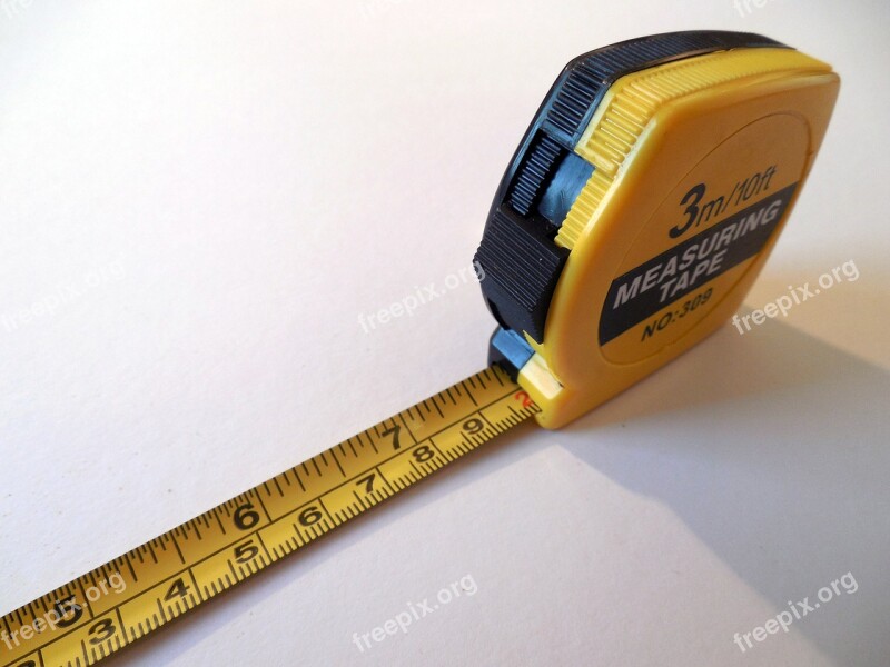 Measure Tape Measure Centimeter Length Take Measurements