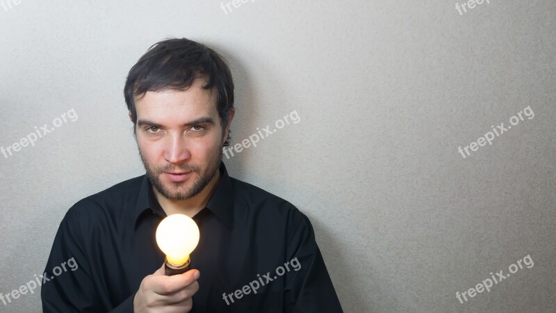 Idea Concept Lightbulb Bright Burns