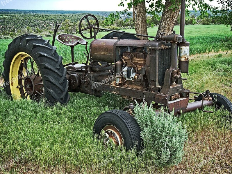 Tractor Farmall Farm Rural Antique