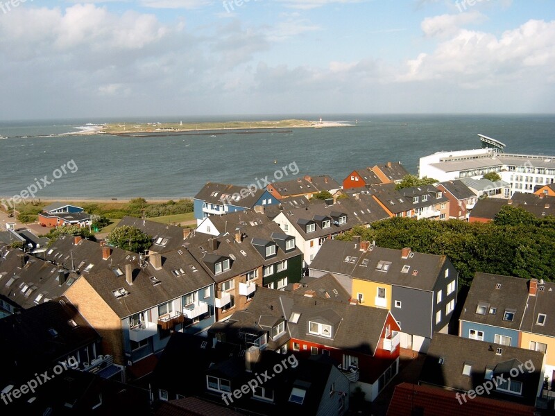 Helgoland Island Sea Island Sea Sky