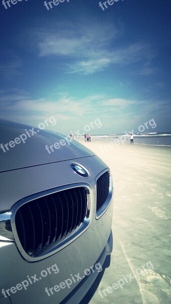 Beach Sea Sun Ocean Bmw