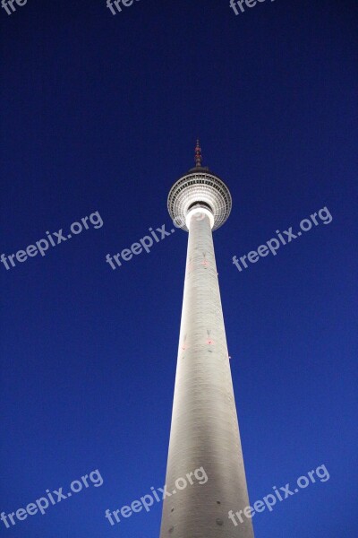 Tv Tower Berlin Places Of Interest Alexanderplatz Landmark