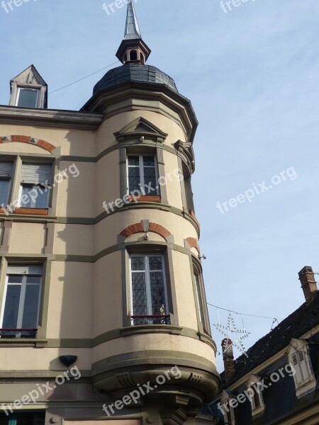 Bay Window Historic Center Colmar Turret Free Photos