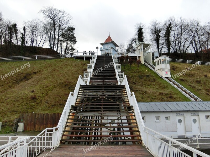 Sellin Stairs Rügen Baltic Sea Free Photos