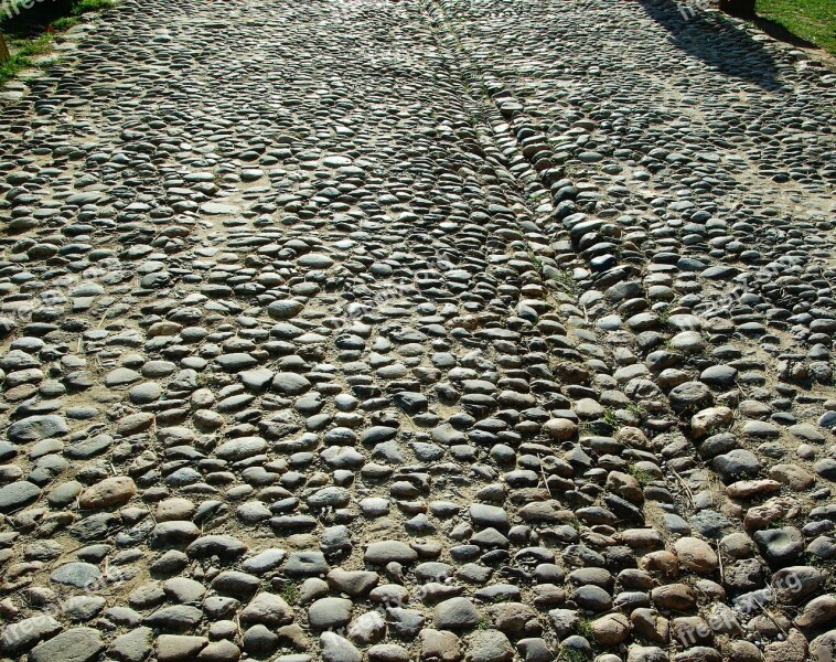 Paved Street Medieval Castle Middle Age Free Photos