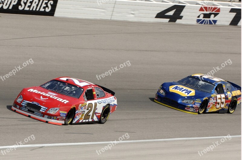 Auto Racing Nascar Car Sport Racing