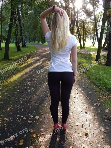 Hair Blonde Character Girl Summer